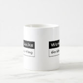 Werken zuigen koffiemok (Center)