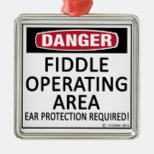 Werkend gebied metalen ornament (Voorkant)