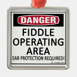 Werkend gebied metalen ornament