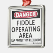 Werkend gebied metalen ornament (Links)