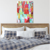 Werkend Meisje 18 x 24 Verpakt Canvas Afdruk (Insitu (Slaapkamer))