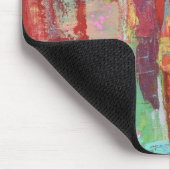 Werkend Meisje Mousepad Muismat (Hoek)