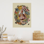 werkende ambrose-kaart poster (Keuken)