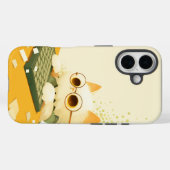 Werkende kattentelefoonhoes, Apple iPhone 16, Stoe Case-Mate iPhone Case (Achterkant (horizontaal))