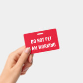 Werkende medische apparatuur badge (Handheld)