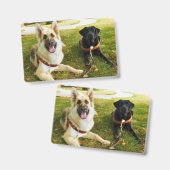 Werkende meisjes badge (Voor- en achterkant)