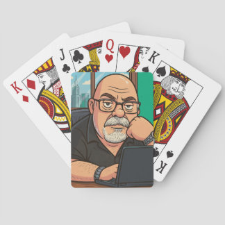Werkende Schrijver Speelkaarten door Phil Elmore