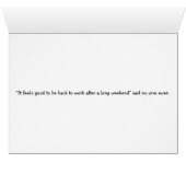 werkende vrouwen - werkloos; (Binenzijde Horizontaal (Onderkant))