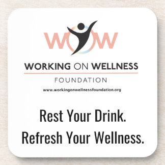 Werkende Wellness Foundation Beschermende Onderzet Bier Onderzetter