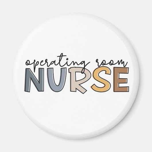 Werkende Zuster- of Zendwaardigheidsbekleding Magneet (Voorkant)