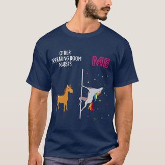 Werkende Zuster Unicorn anderen u T-shirt