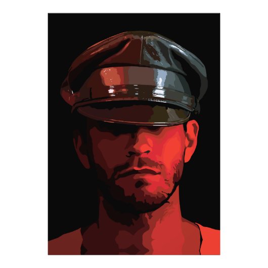 werker: ridderlijkheid en elegantie foto afdruk (Voorkant)