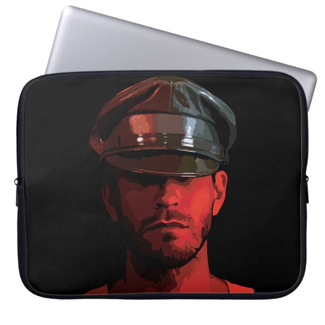  werker: ridderlijkheid en elegantie laptop sleeve (Voorkant)