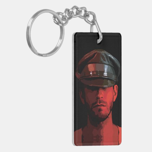  werker: ridderlijkheid en elegantie sleutelhanger (Voorkant Links)