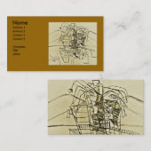 WERKER VAN FAUCET NOSE VISITEKAARTJE (Voorkant / Achterkant)