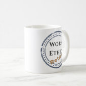Werkethos: Gepensioneerd Koffiemok (Voorkant rechts)