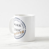 Werkethos: Gepensioneerd Koffiemok (Voorkant links)