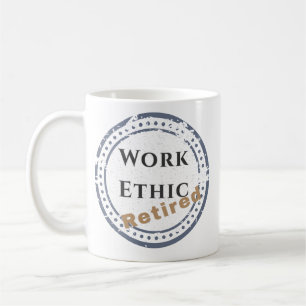 Werkethos: Gepensioneerd Koffiemok