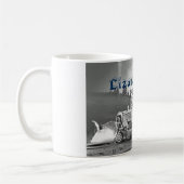 Werkgans in de haaienhoofdpas koffiemok (Links)