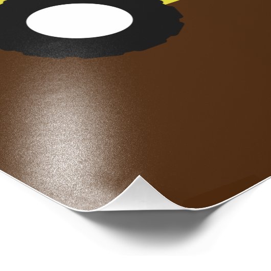 Werkgebied voor waarschuwings- en constructiewerkz foto afdruk (Hoek)