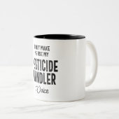 Werkgelegenheid voor pesticidenverwerkers tweekleurige koffiemok (Voorkant rechts)