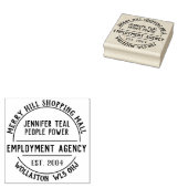 Werkgelegenheidsagentschap Rubberstempel (Gestempeld)