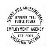 Werkgelegenheidsagentschap Rubberstempel (Afrduk)