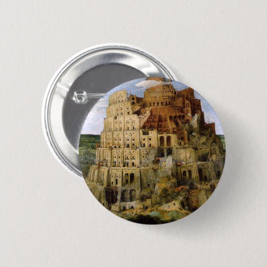 Werkgroep BABEL Ronde Button 5,7 Cm (Voorkant /achterkant)