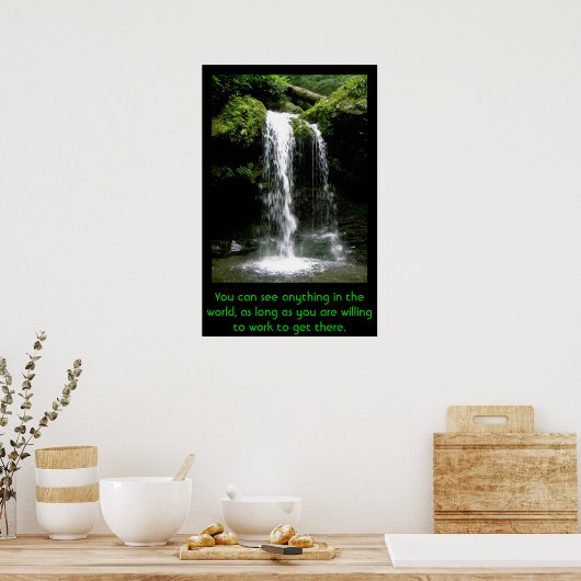 Werkhard Poster (Keuken)