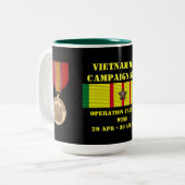 Werking Frequent Wind/Campaign Tweekleurige Koffiemok (Voorkant links)