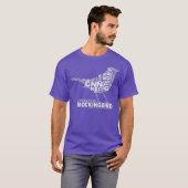 Werking Mockingbird Media Word Cloud T-shirt (Voorkant volledig)