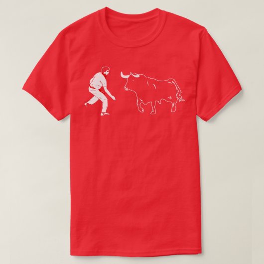 Werking van de Bulls Pamplona T-shirt (Design voorkant)