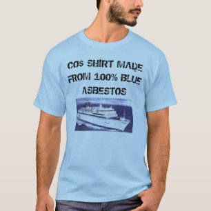 Werking Zee Arrgh Blue AsbestShirt T-shirt