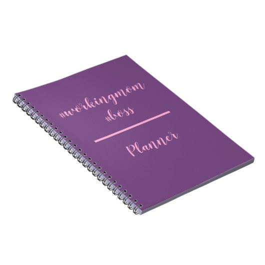 Werkingmam Boss Hashtag Planner Notitieboek (Rechterzijde)