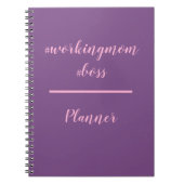 Werkingmam Boss Hashtag Planner Notitieboek (Voorkant)