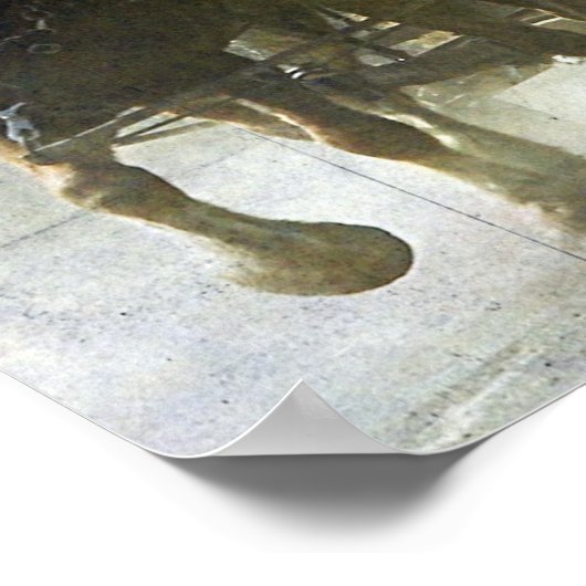 Werkkerpaarden Poster (Hoek)