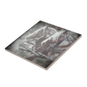 Werkkerpaarden Tegeltje (Zijkant)