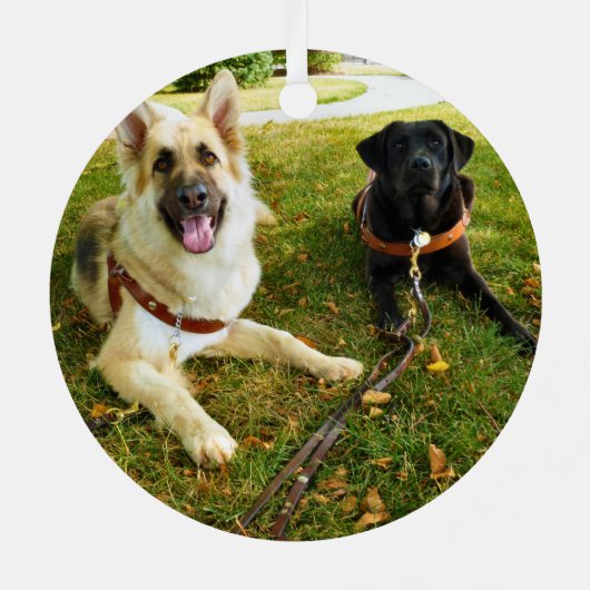 Werkkmeisjes Metalen Ornament (Achterkant)