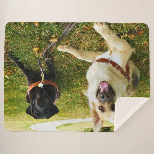 Werkkmeisjes Sherpa Deken (Voorkant (horizontaal))