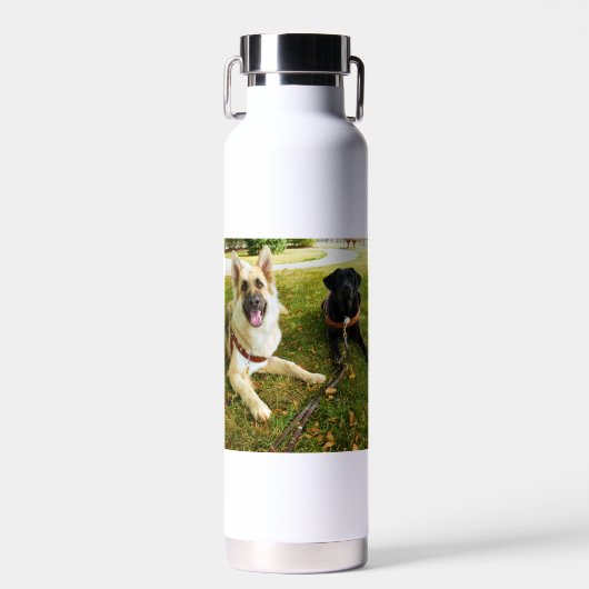 Werkkmeisjes Waterfles (Voorkant)