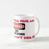 WERKKOFFIE MOK FUNNY STAP UIT (Voorkant rechts)