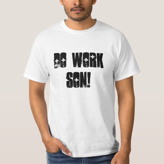 Werkkoon! T-shirt (Voorkant)
