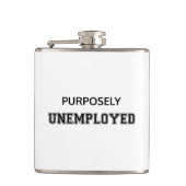 Werkloos Heupfles (Voorkant)