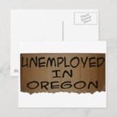 WERKLOOS IN OREGON BRIEFKAART (Voorkant / Achterkant)