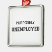 Werkloos Metalen Ornament (Links)