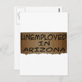 WERKLOOSHEID IN ARIZONA BRIEFKAART (Voorkant / Achterkant)