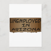 WERKLOOSHEID IN ARIZONA BRIEFKAART (Voorkant)
