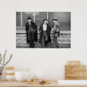 Werkloze mijnwerkers poster (Keuken)