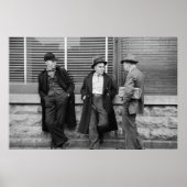 Werkloze mijnwerkers poster (Voorkant)