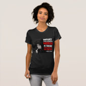 Werkloze politici - Angela Davis T-shirt (Voorkant volledig)
